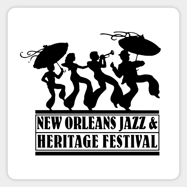 New Orleans Magnet by NomesInk